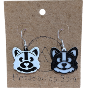 Aretes Perrito husky