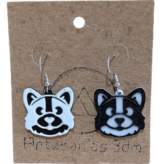 Aretes Perrito husky