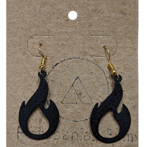 Aretes Llamas de fuego