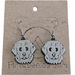 Aretes Perro Labrador