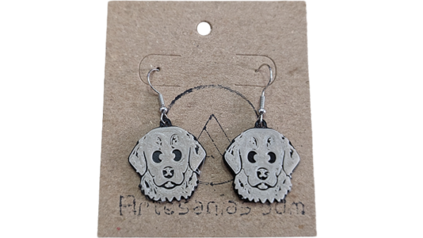 Aretes Perro Labrador